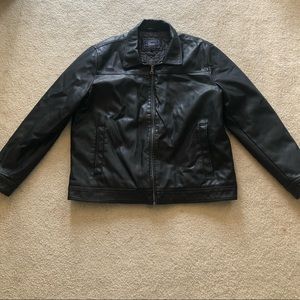 G.H Bass Faux Leather Jacket